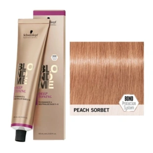 Schwarzkopf BlondMe Deep Toning - Peach Sorbet Krémhajfesték 60ml főképe